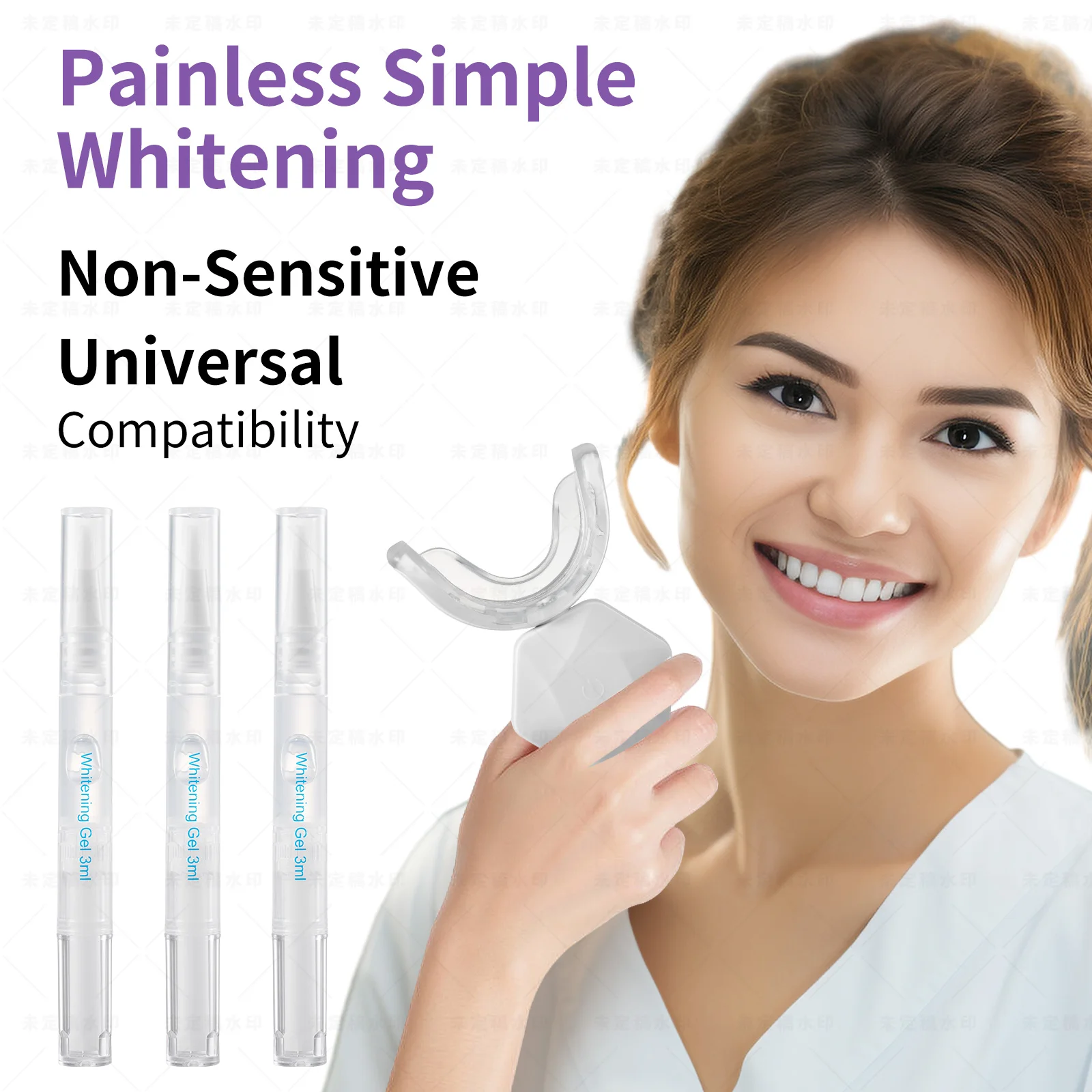 New Dental Equipment Home  Wireless 16 LED Teeth Whitening kit 44% Peroxide Dental Bleaching System Oral Gel Kit Tooth Whitener