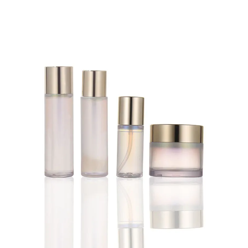 50g 100g 50ml 120ml 150ml  cover cosmetic packaging set skin care plastic tonner bottle set