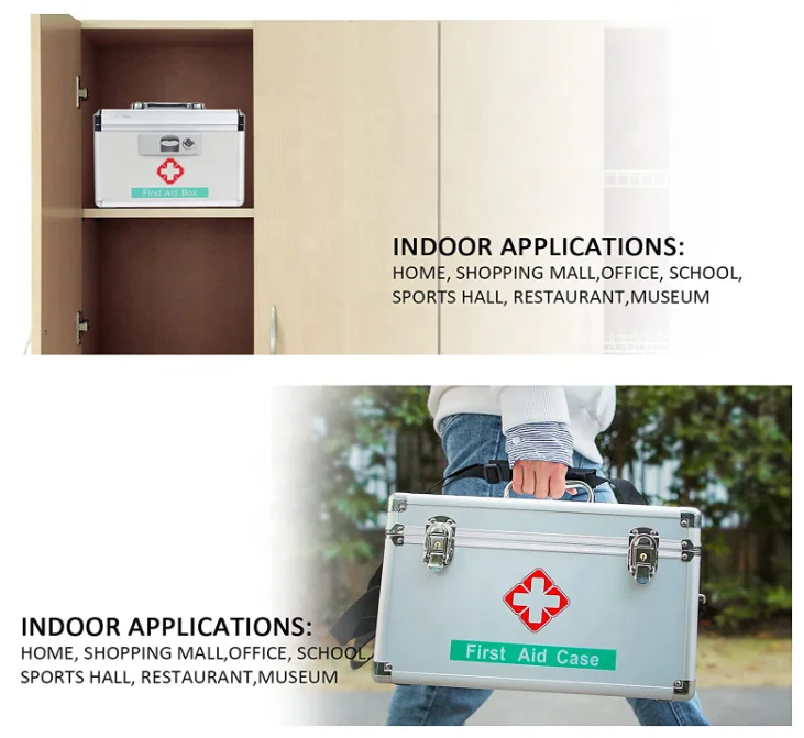 Medical supplies Kit Emergency First Aid Kit Box for pharmacy hospital school