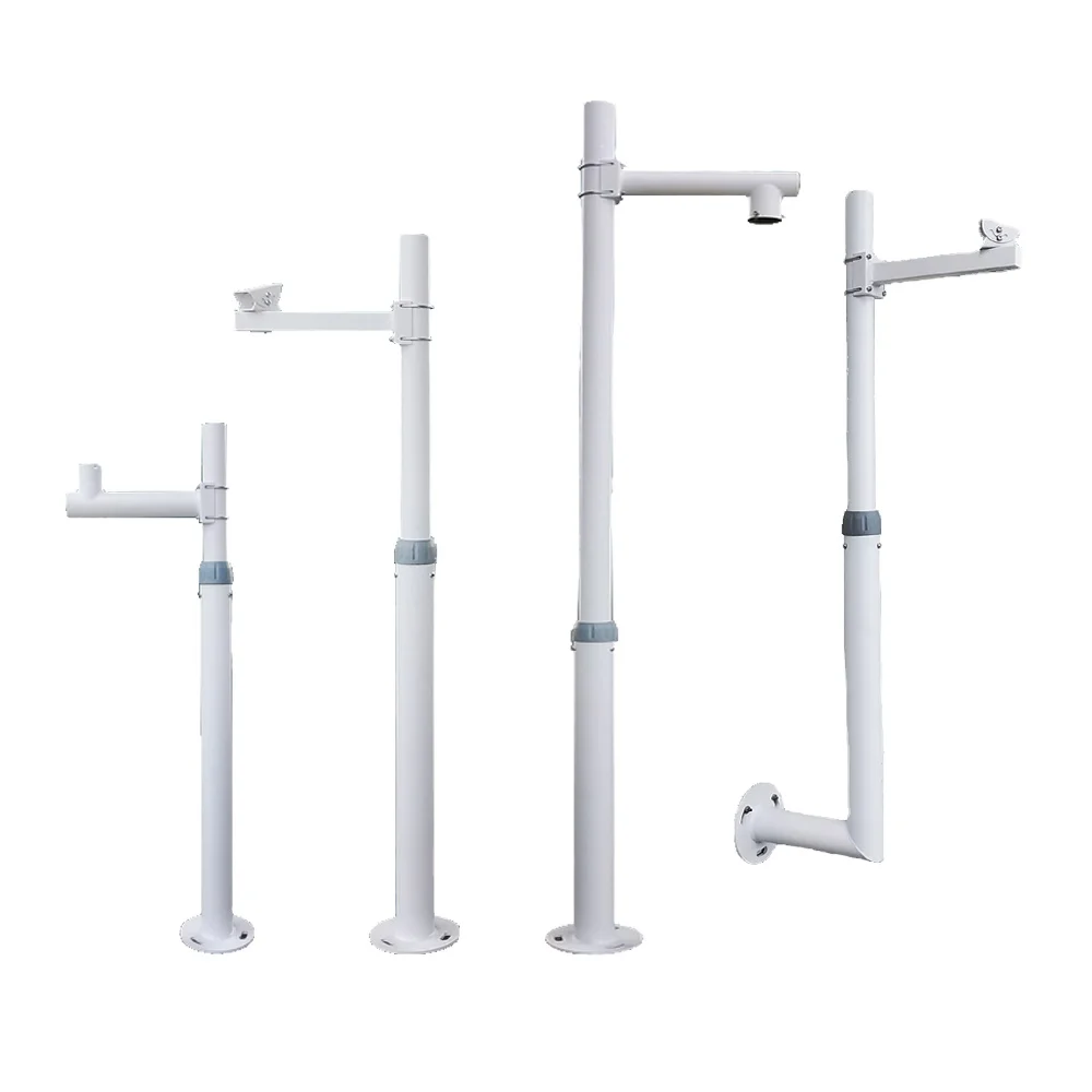 Оцинкованная настенная и наземная маленькая телескопическая камера видеонаблюдения