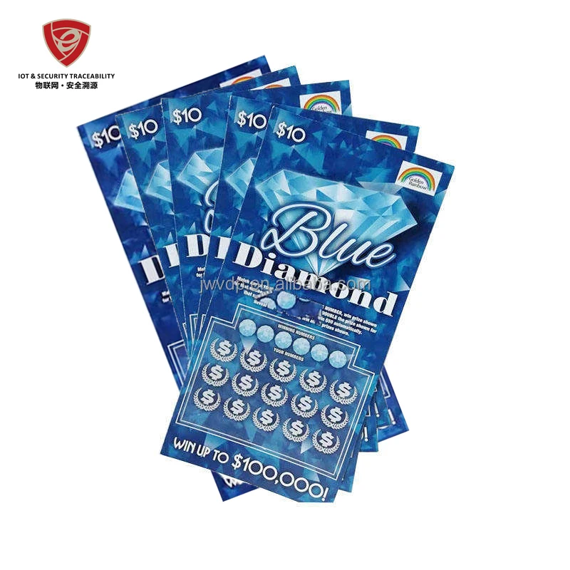 Лотерейный билет от царапин Kingwin с бесплатным