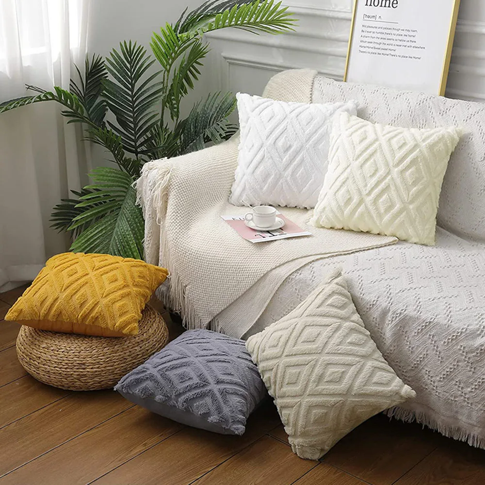 2025 Decorative Throw Pillow Covers 18x18 Inch for Couch Bed Sofa,  Home Decor, Soft Textured Terracotta Accent Cushion Case