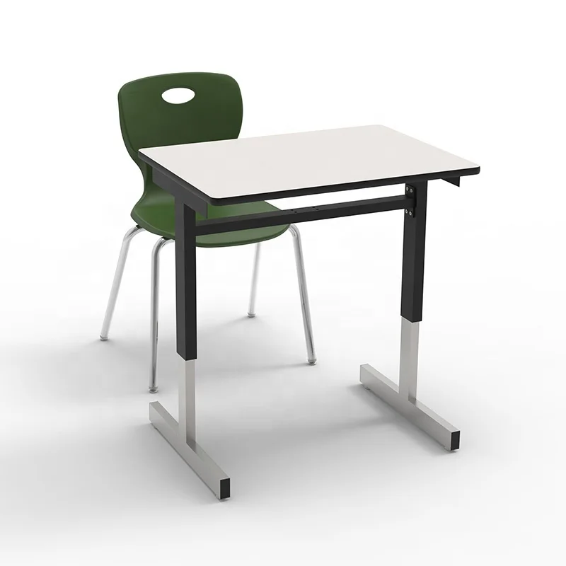 wooden student desk adjustable height student study desk school