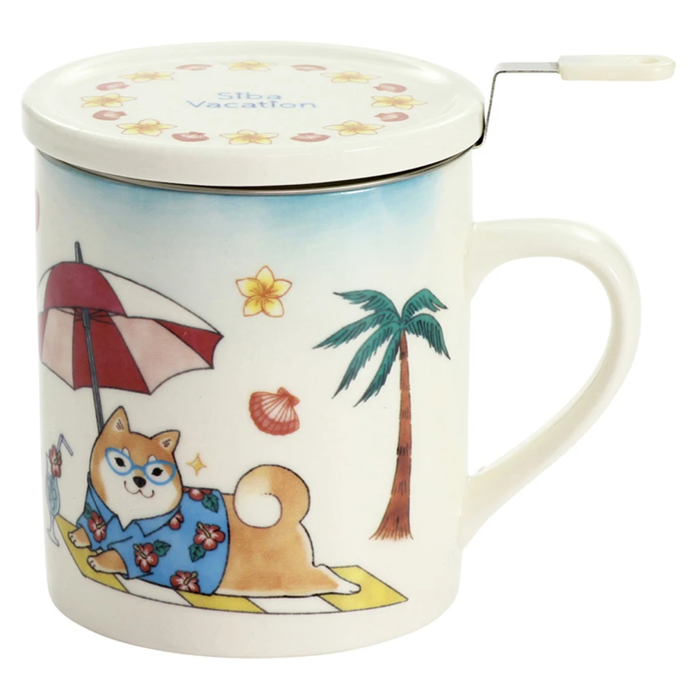 Latest design beautiful ceramic coffee mug for preferential price