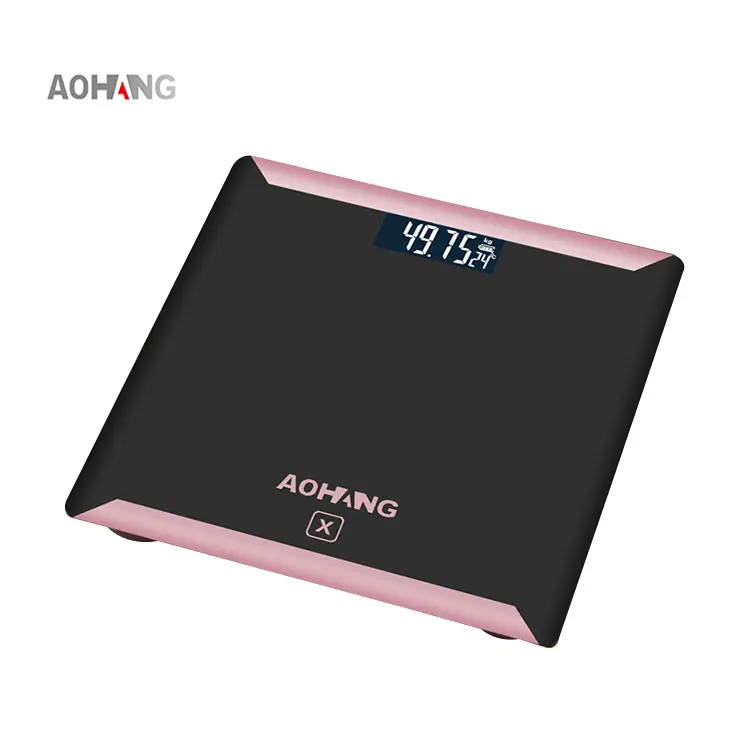 Widely Used Black Digital Rechargeable Electronic Weighing Scale Platform Digital Scale