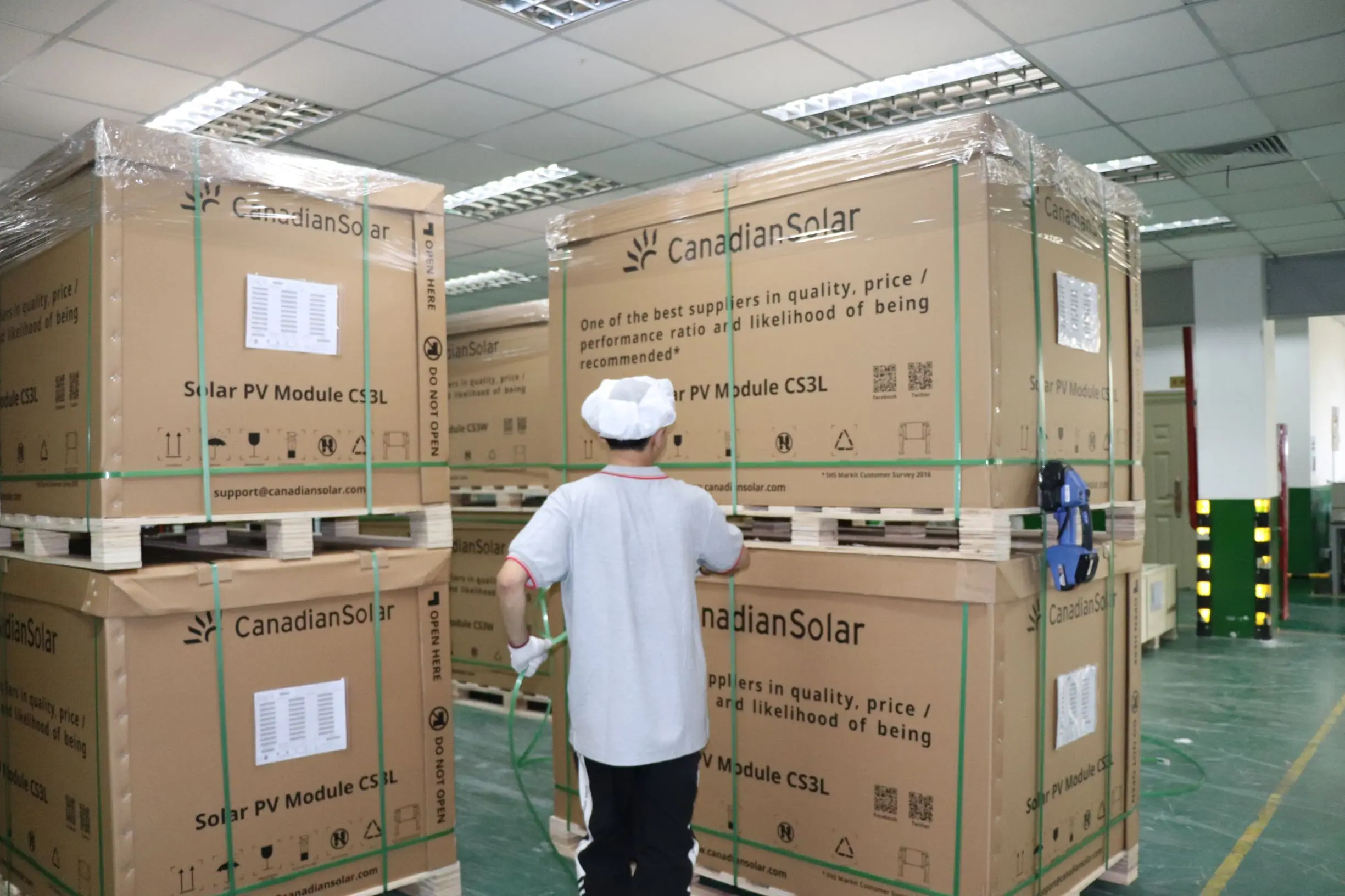 CanadianSolar 360w 365w 370w 375w Hiku оригинальная Прямая продажа полуячейка Высокая мощность солнечной панели для