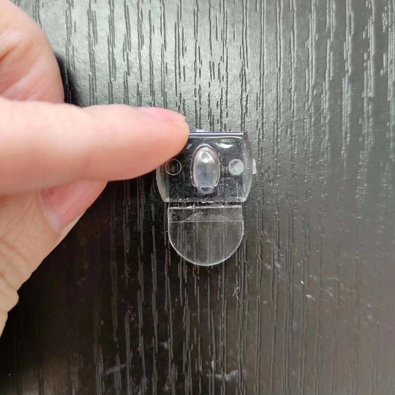 Hanging strips decorate  Transparent clear 20 small cable clips  large pairs of plastic hook  adhesive hook