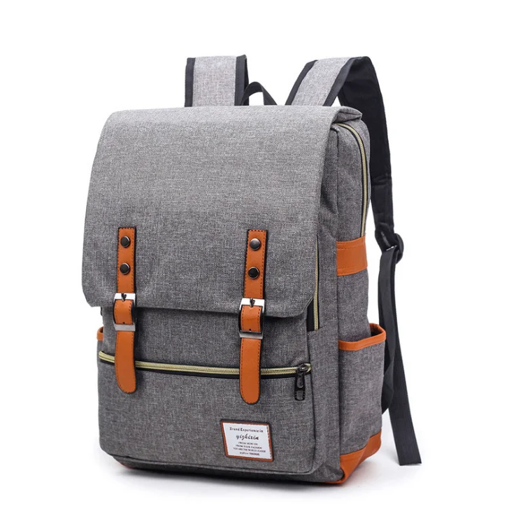 New Popular Outdoor Travel Computer Backpack Waterproof Oxford Material Strap Logo Fashionable School Sports Free Backpacks