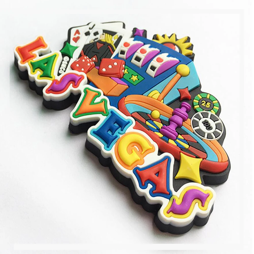 High Quality PVC USA Fridge Magnet Sticker for Souvenir Gift
