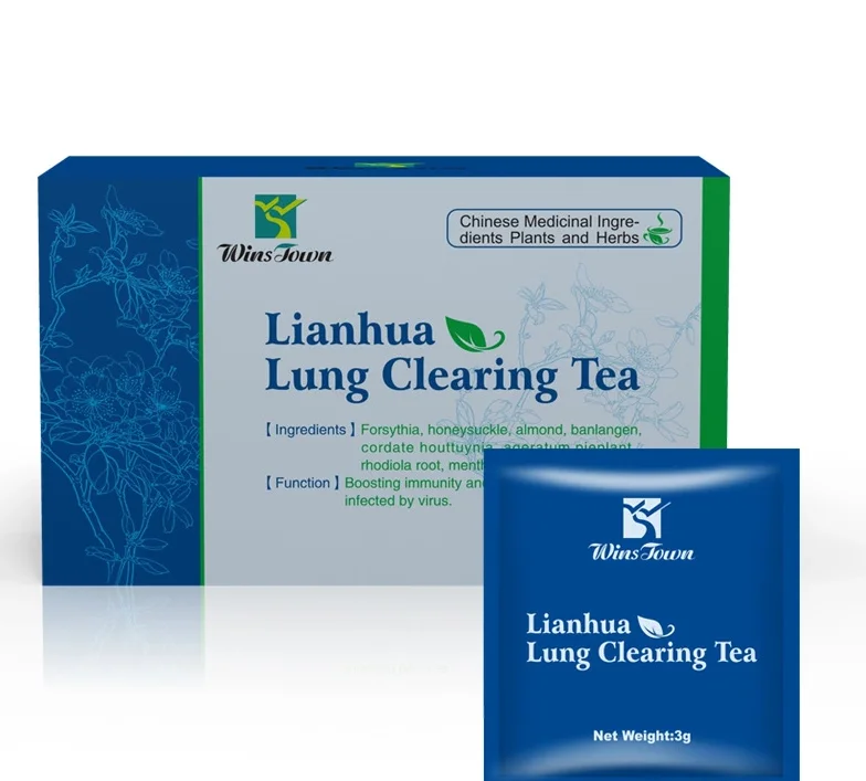 Wins town lian hua легкий клирнинг чай 28 день конечная Teatox товары элегантный подарок сумка