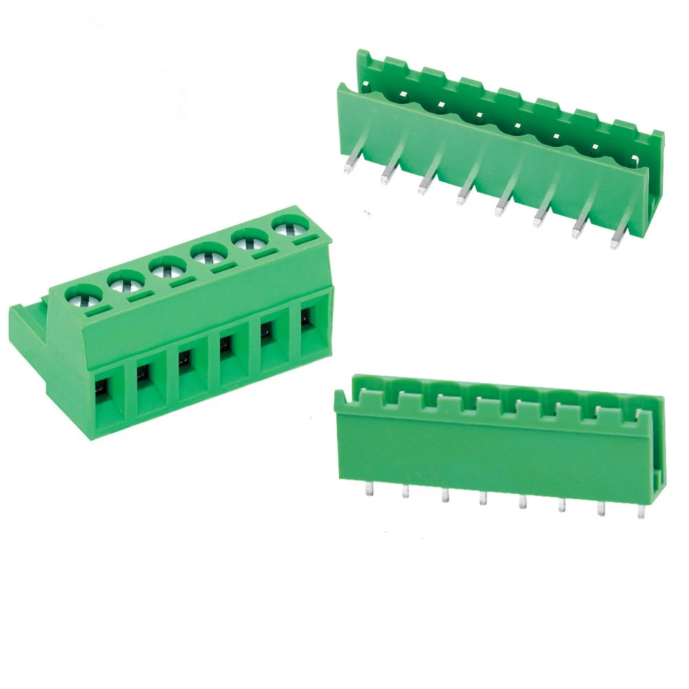 5.08 5.0 PCB female and male plug-in terminal block