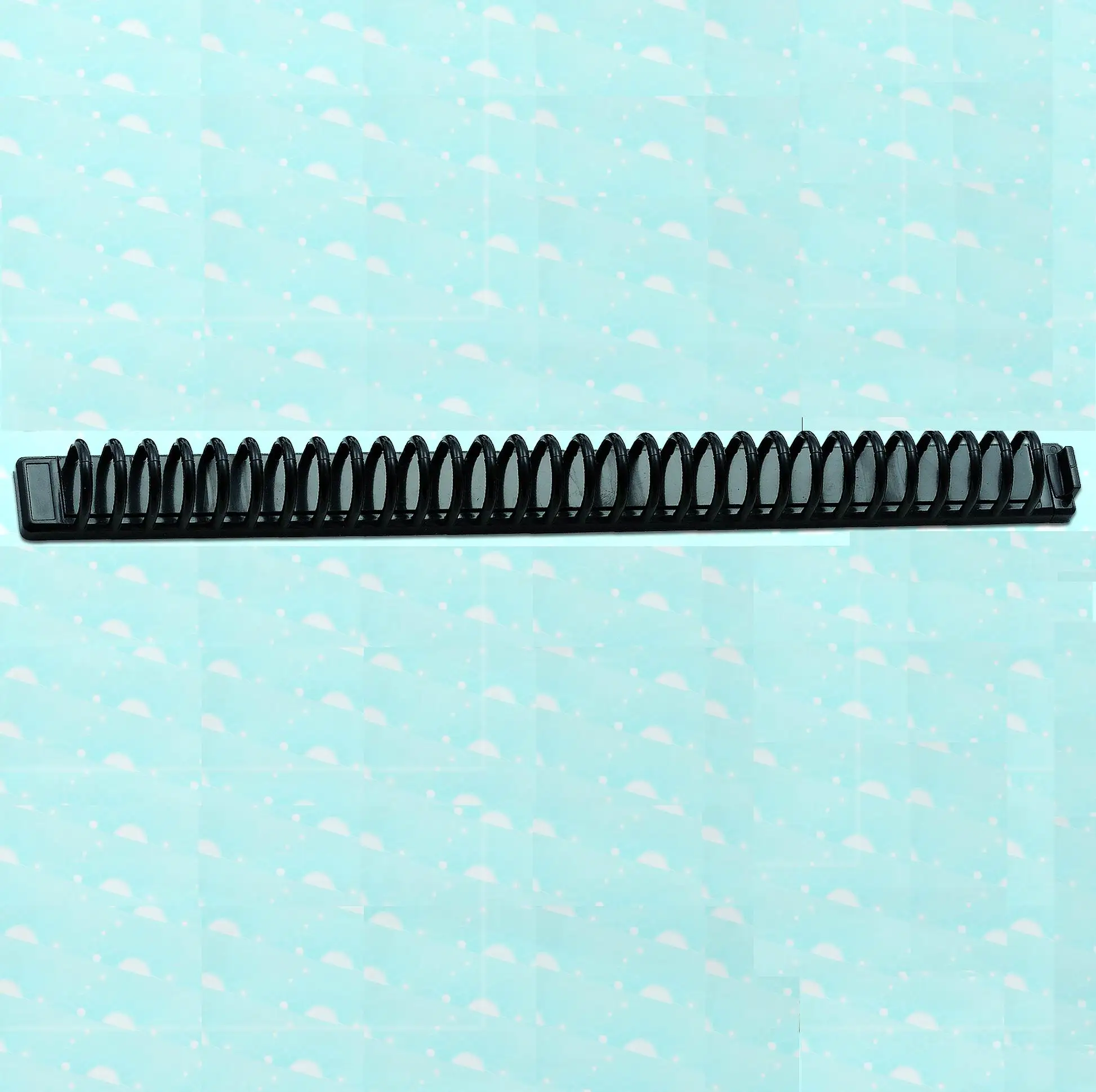 Пластиковая спиральная кольцевая Скоба разных размеров с 30 отверстиями на заказ, зажим с механизмом для органайзера, планировщика, блокнота