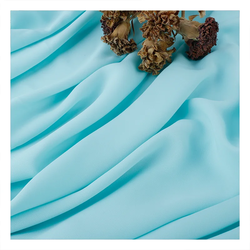 Мягкая на ощупь ткань из полиэстера и шифона для весны и лета, женская одежда