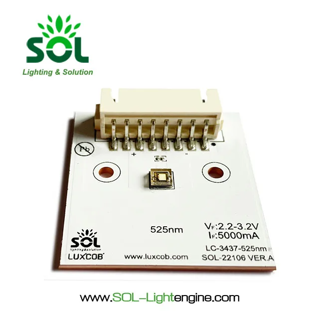 525nm 15W 400W/(m*K) PCB LED Module For Illumination Microscope Lighting Techniques