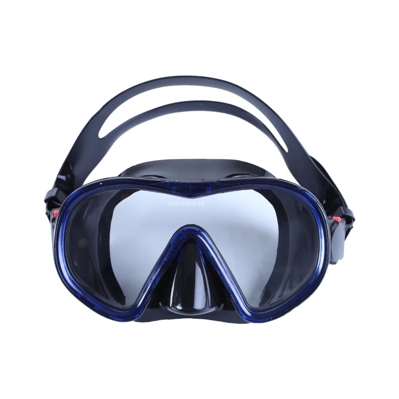 ZMZDIVE New Design Breathing System Freediving Spearfishing Half Face Snorkel Mask Diving Mask