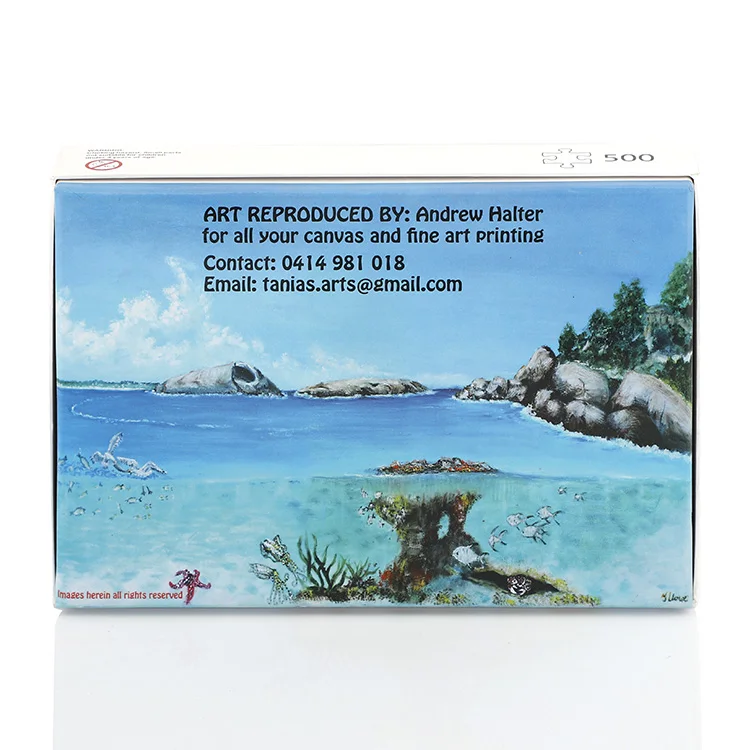 Custom 500pcs Cartoon Paper Jigsaw Puzzle Collection Educational Toy for Adults and Children for Enthusiasts