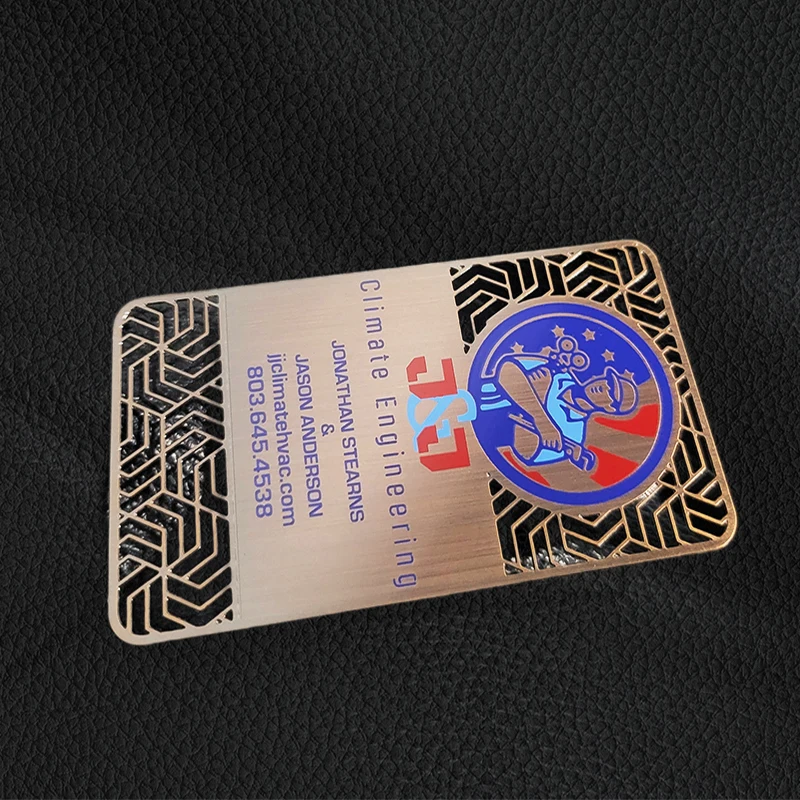 Заводские пользовательские матовые черные металлические карты из нержавеющей стали персонализированные дешевые визитные карточки с гравировкой логотипом