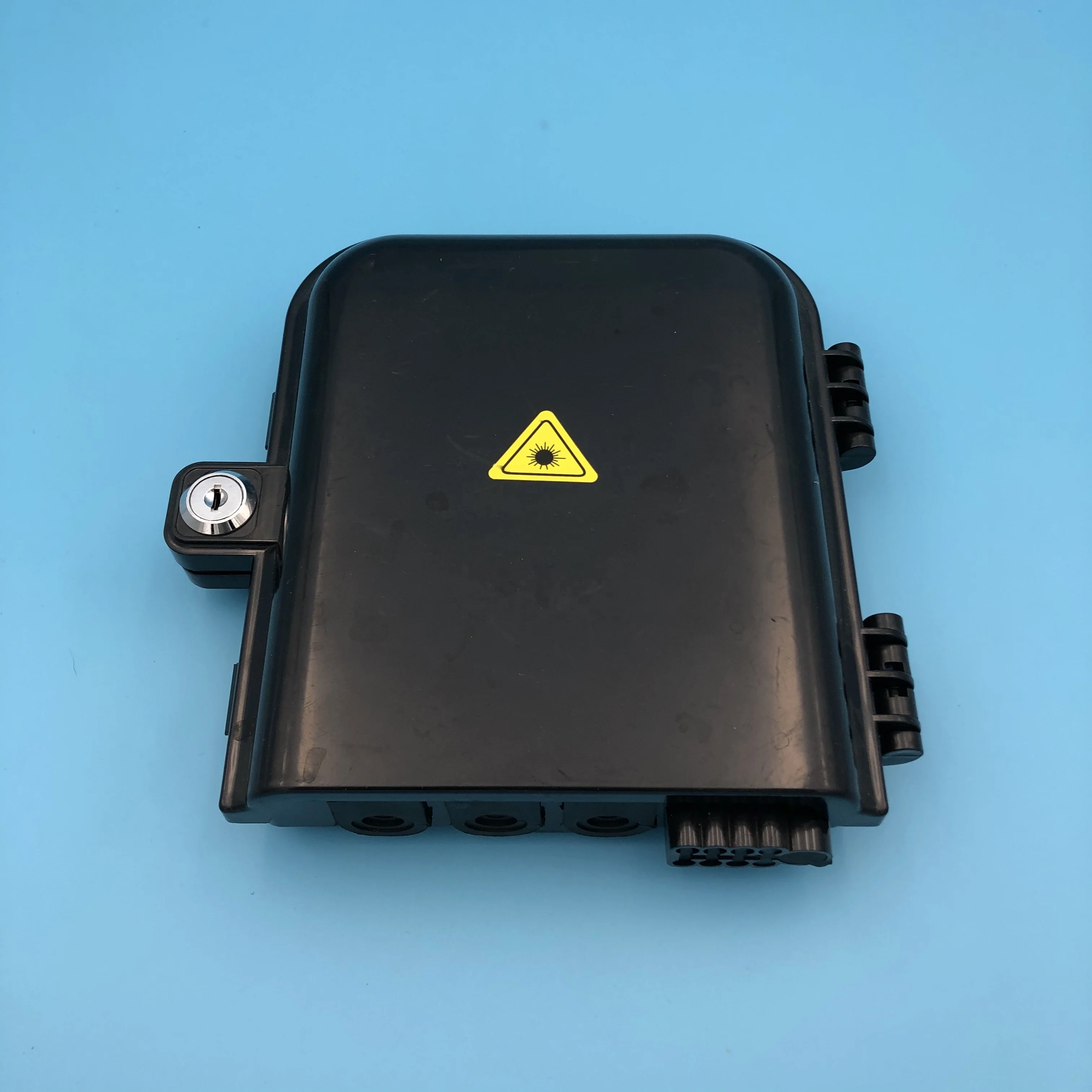 
FTTH outdoor fiber optic 8 port waterproof distribution box termination Ftth black 