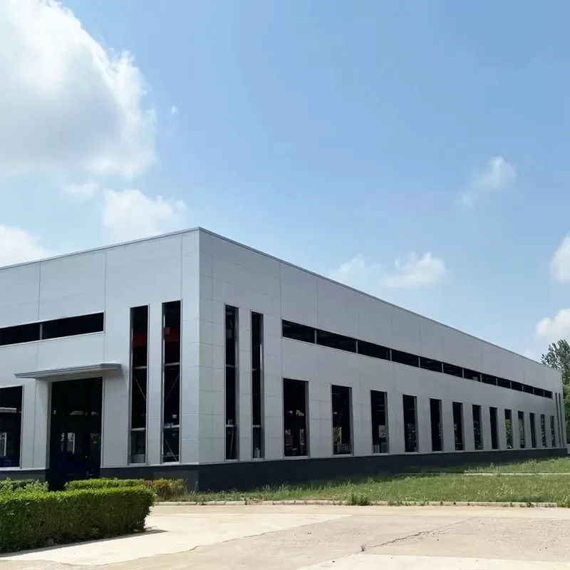 Peb TEKLA Industrial Metal Workshop Steel Structure Warehouse Workshop Building Colorful Cladding Roofing