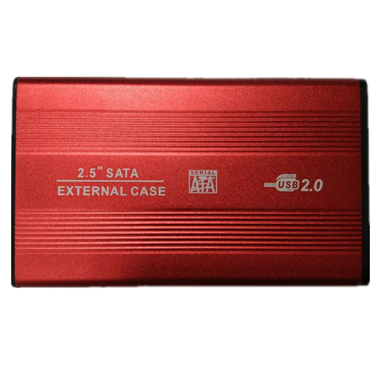 Портативный алюминиевый корпус usb 2 0 5