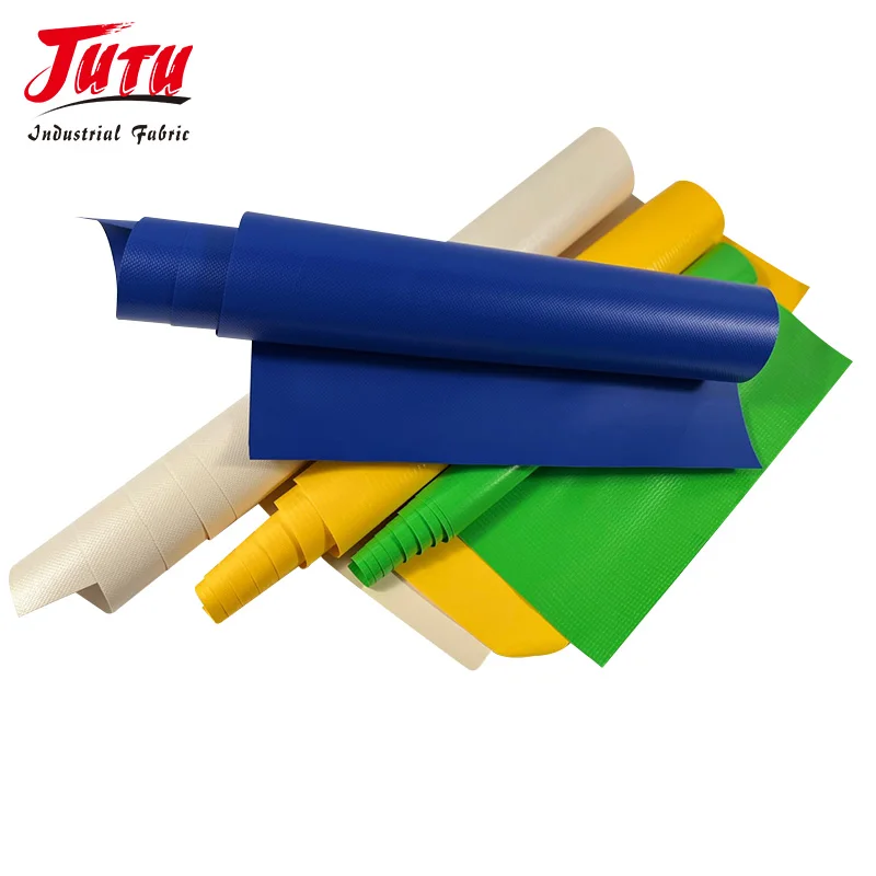 900gsm 1100gsm Heavy Duty Acrylic Lacquer PVC Coating Canvas Tarpaulin Truck Vinyl Tarps