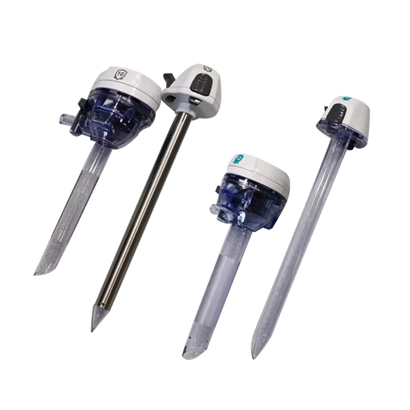 Detachable Housing Disposal Trocar Set Different Sizes 3mm Surgical Trocar Laparoscopia Disposable Trocars Blades