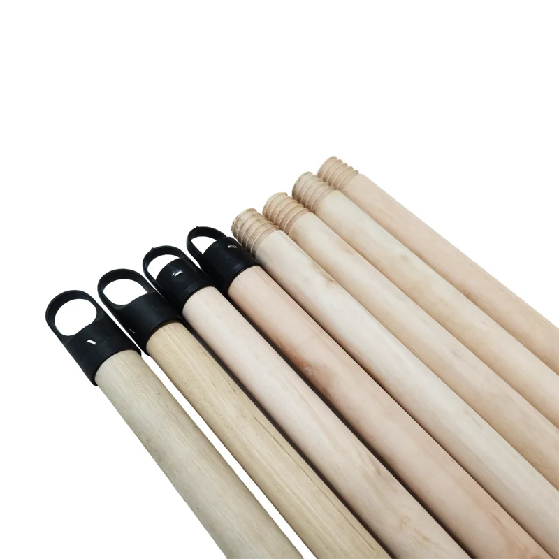 High quality natural wooden broom handle wholesale 120*2.2cm cheap mop stick eucalyptus material