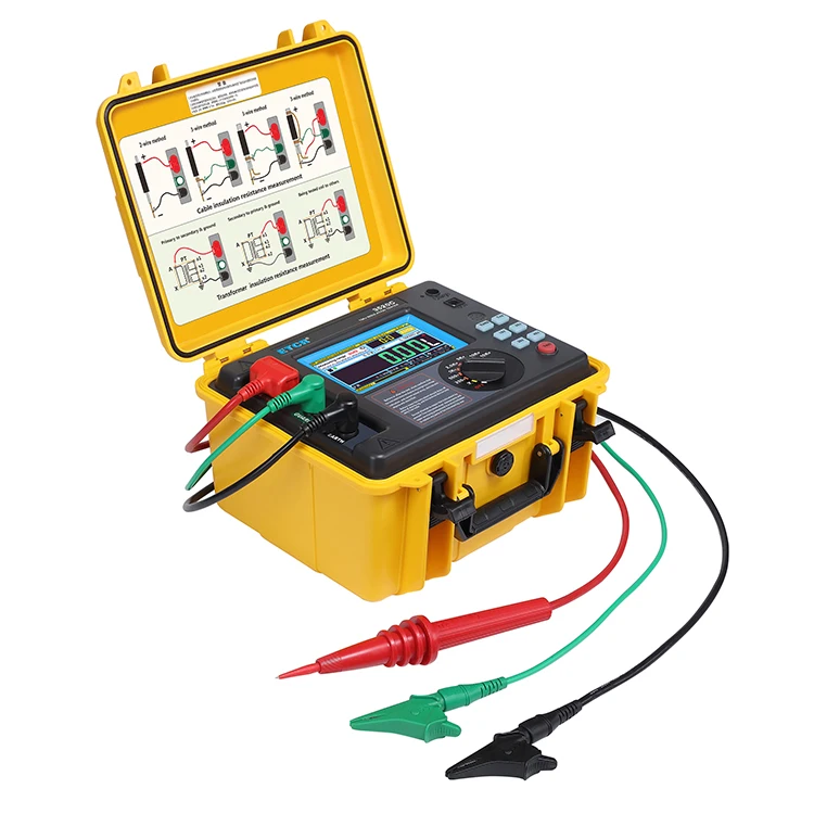 Pakistan Malaysia digital micro ohm meter programmable insulation resistance