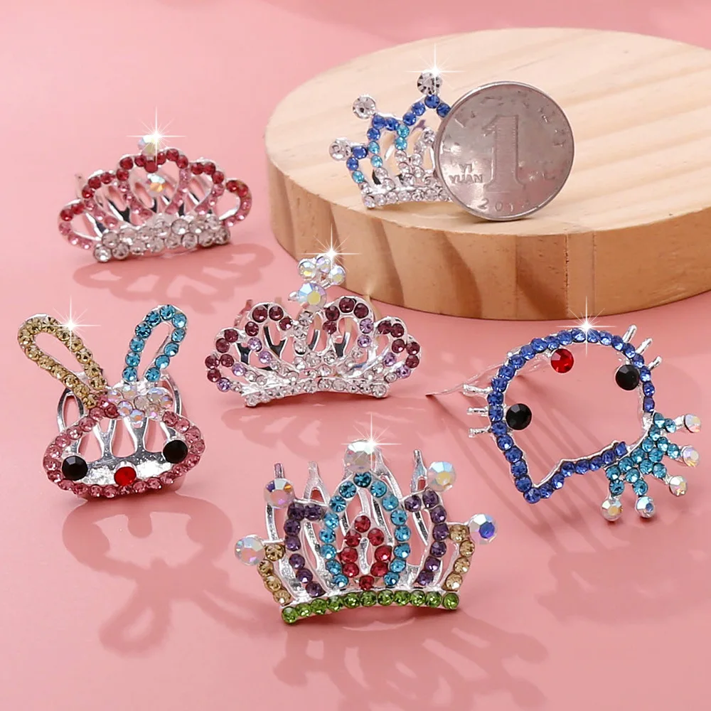 Hot Sale Birthday Baby Crown Children Crown Princess Tiara For Kids Party Kids Tiara