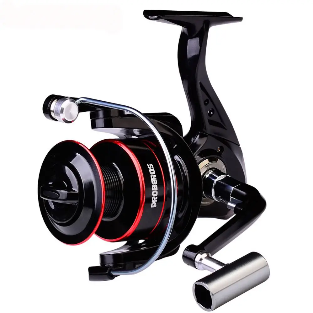 Size 500 to 7000 Aluminum Spool Fishing Wheel 8KG 5.2:1 Saltwater Bait Reel Metal Handle Sea Fishing Spinning Reel