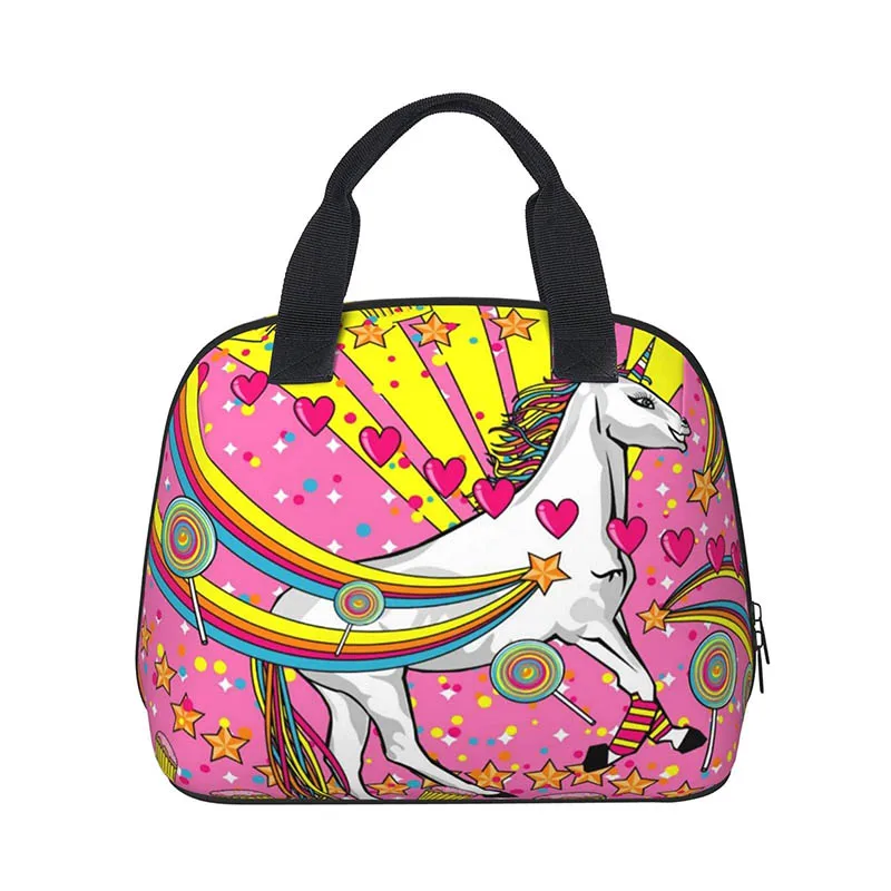 Lunch Bag For Women Girl Kids Children Thermal Insulated Lunch Box Tote Food Picnic Bag