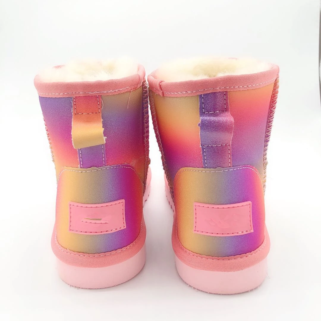 
2020 New style snow boots ladies mid-tube snow boots cotton shoes winter snow boots 