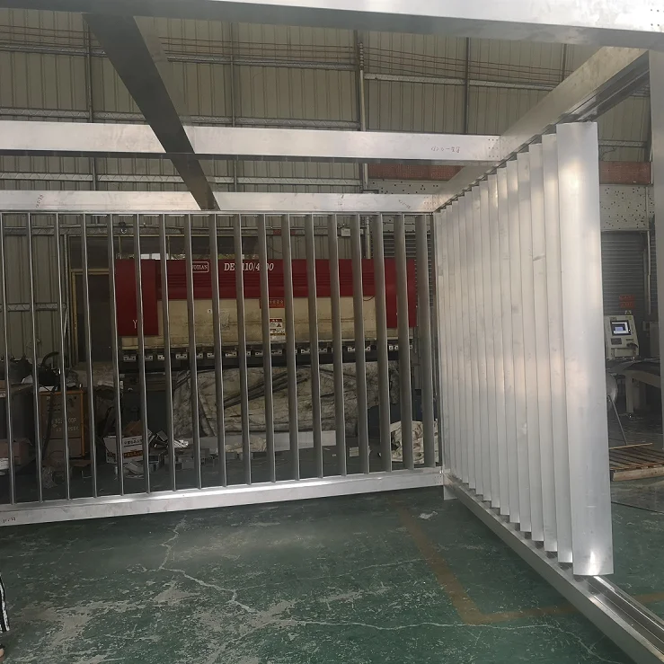 Регулируемое окно из алюминиевого материала с поливинилхлоридным покрытием или порошковым покрытием в индивидуальном цвете