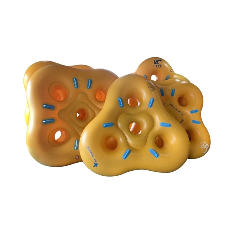 Safe design water park family tube for mini trumpet slide tornados water slide