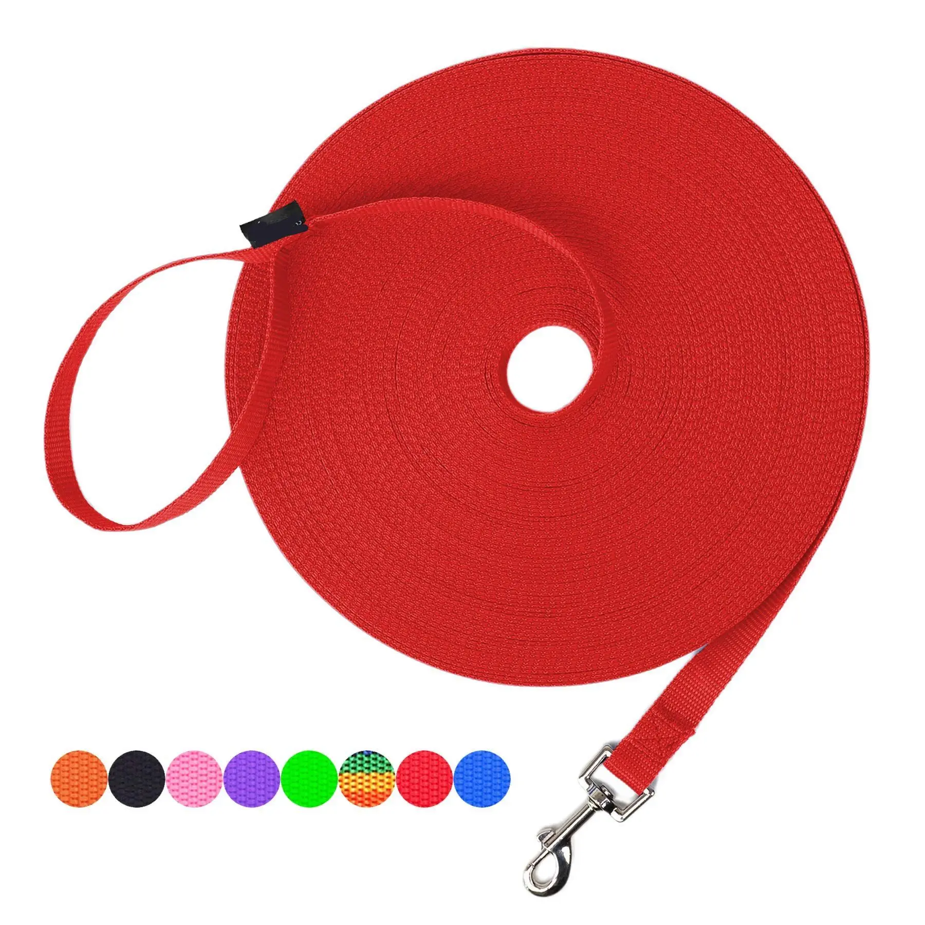 Evercredit Nylon Dog Leash Long Rope Harness for Large Dogs Pet Training Collar Animal Pattern Slip Lead Accessories Wholesale