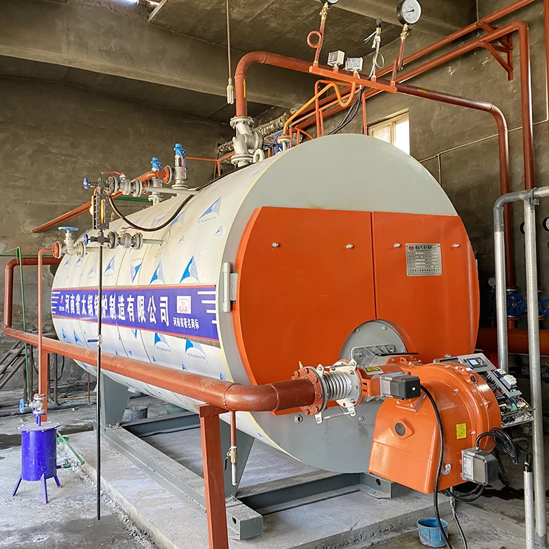 China Manufactory 2000kghr Oil 1ton Diesel Steam Price 1 2ton 4 Ton 6ton Gaz Fired Boiler With Factory Prices