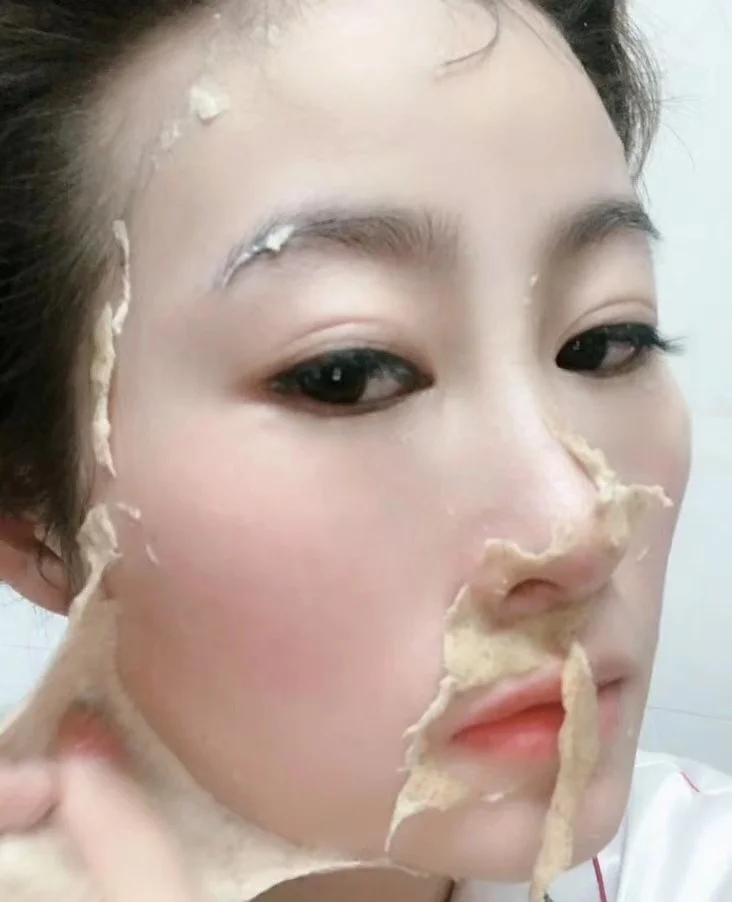 Natural Herbal Mud Mask Powder Whitening Moisturizing Anti-Acne Peel Off Facial Mask