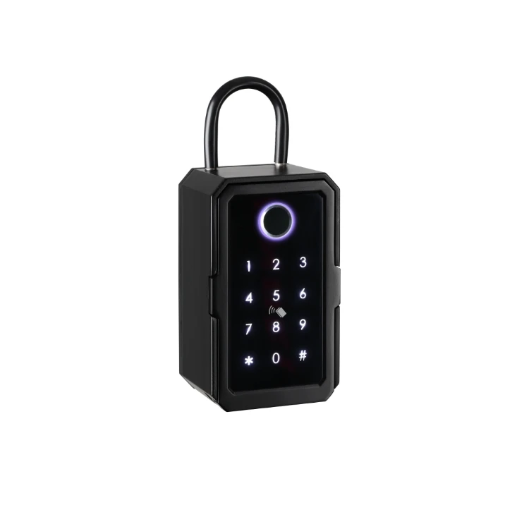 Intelligent Access Tuya Ttlock Key Storage Box Ble Fingerprint Wifi Smart Keybox Lockbox