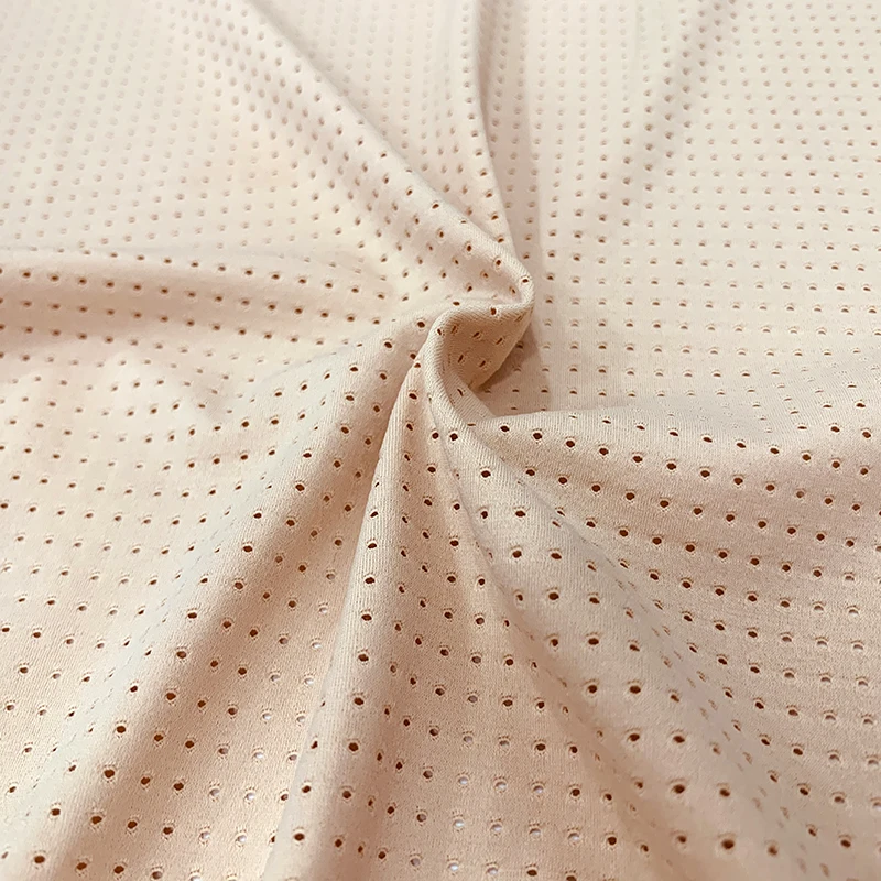 Buy fabric from china 19 colors in stock nylon stretch mesh fabric for sportswear