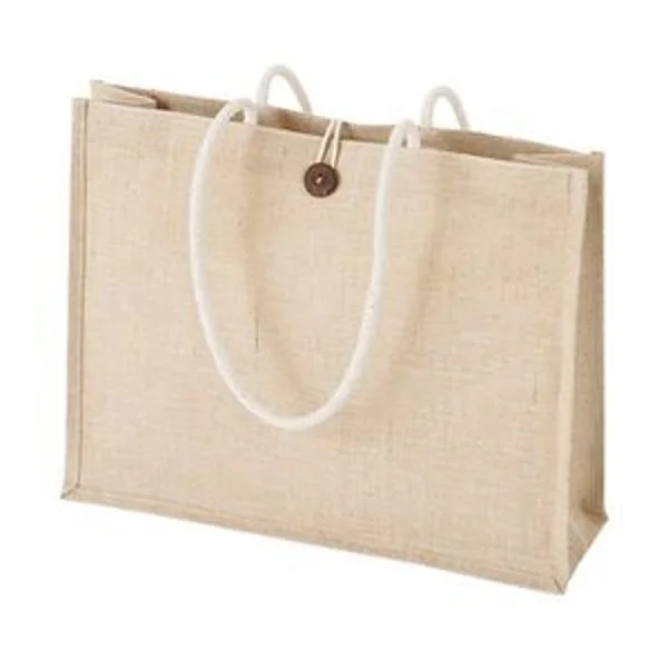 
jute + cotton bag made from indian factory 
