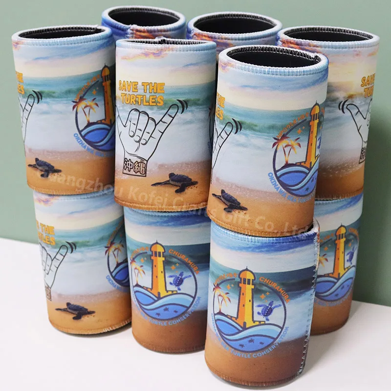 Factory High Quality OEM Neoprene Stubby Holder Beer Bottle Sleeve Can Cooler