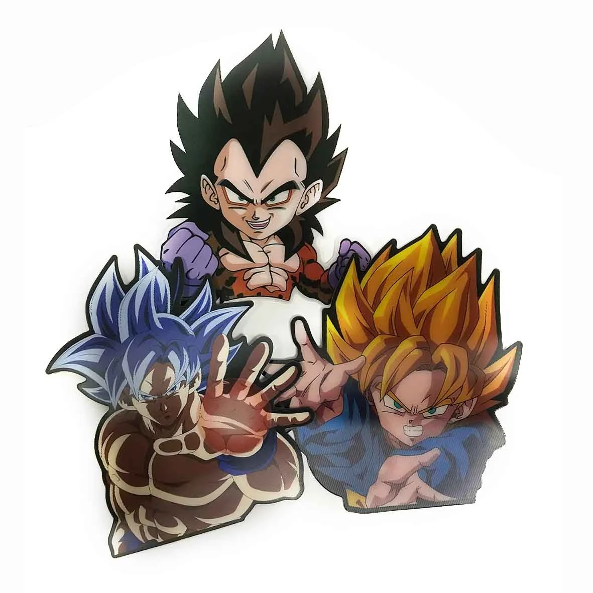 Lenticular 0.60mm Thickness Flip Stickers Custom Lenticular Sticker 3D Anime Stickers for Decor