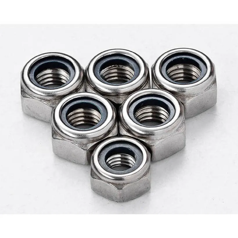 4.8/ 8.8/ 10.9/ 12.9 grade high quality metal zinc plated carbon steel din985 din982 lock nut china lock nut manufacturer