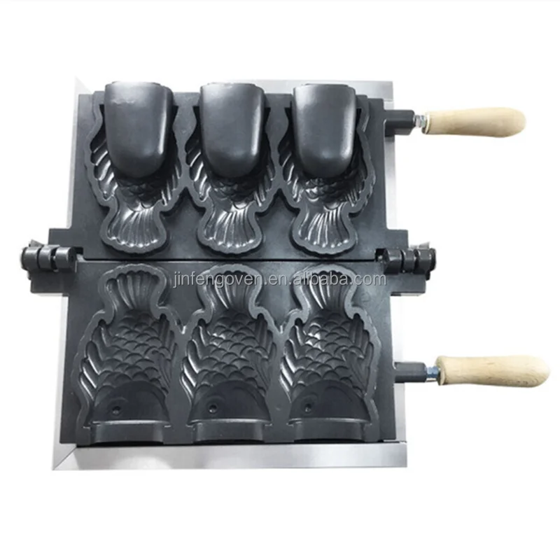 Commercial Taiyaki Ice Cream Cone Making Machine/ice cream cone sleeve machine electric waffle maker machine