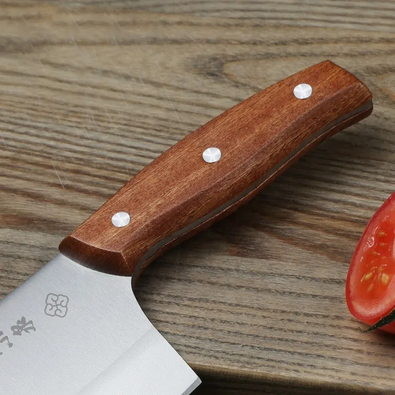 Chinese kitchen knife Meat Cleaver 7 inch Heavy Duty Chopper Butcher Knife Bone Cutter Chefs Chopping Knife