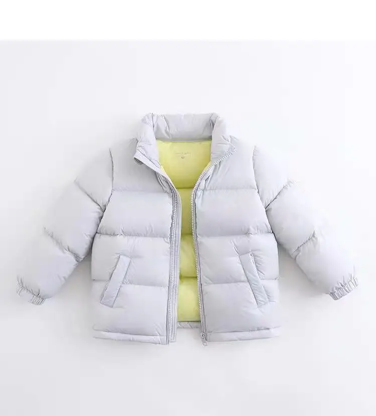 
High Quality Winter Kids Clothes Coat Parka Children Down Jacket Clothing Black Waterproof Custom 