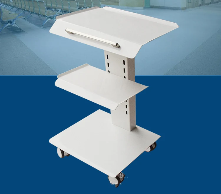 Больничное стоматологическое оборудование, Медицинская Металлическая Мобильная тележка для инструментов