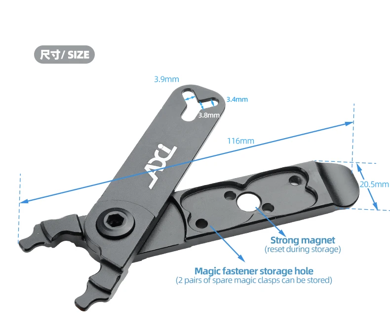 Bike Accessories 5 in 1 Multifunction Bike Tool Bicycle Tyre Lever Valve tools Chain Link Quick Release Dismounting Tool