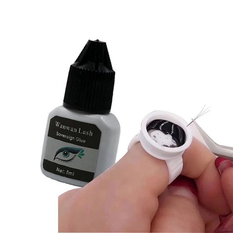 
strong vegan Natural fast dry super lash glue private label formalhydehy free cyanoacrylate eyelash adhesive 