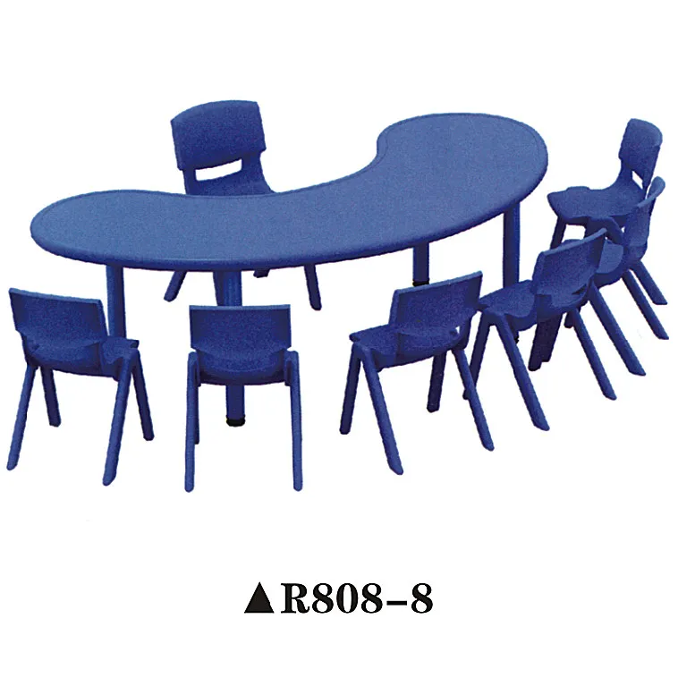 popular primary school child study table and chair R808-8